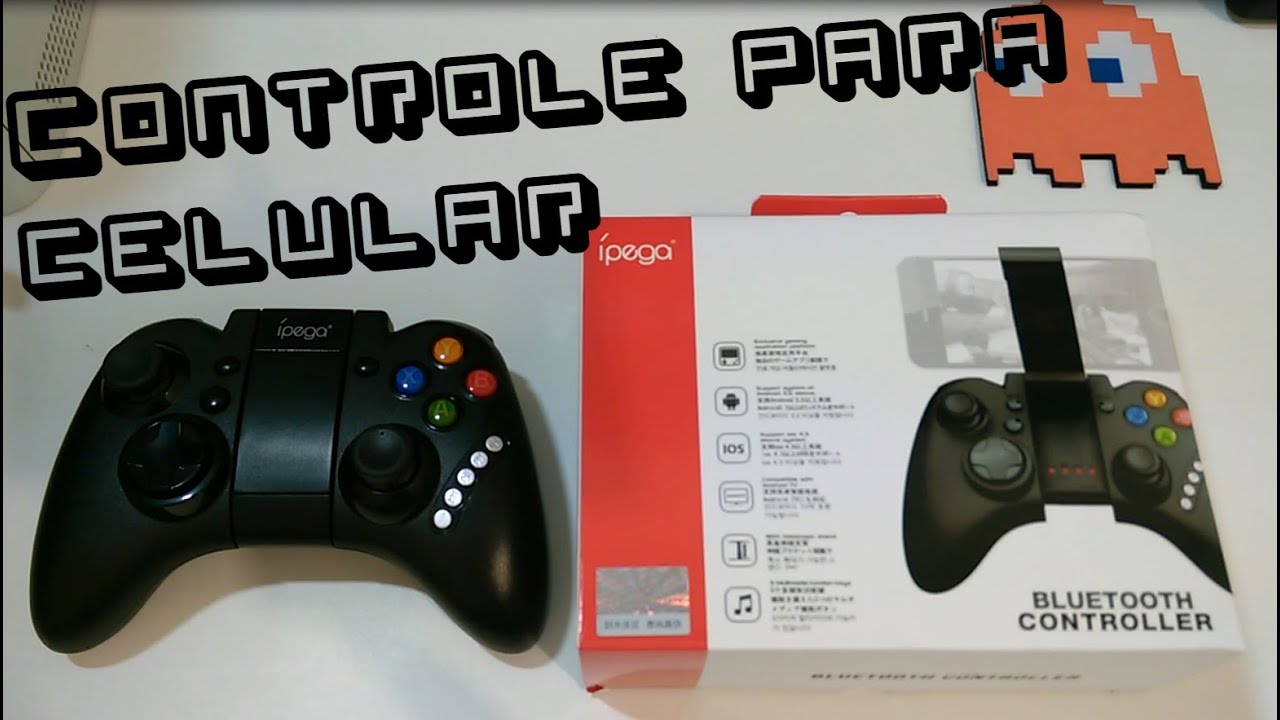 Controle bluetooth para celular - Joystick Ípega 9021