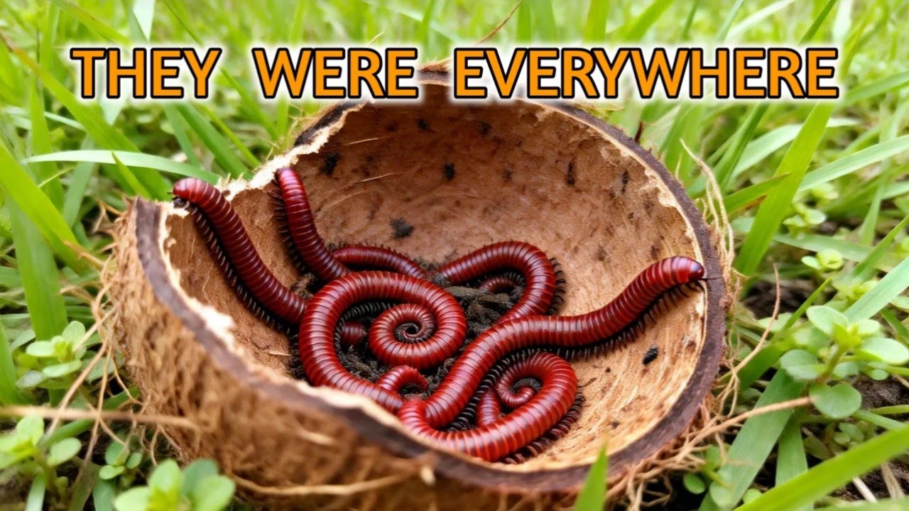 Quick hunt: Finding a massive millipede colony in their nest #natureexploration #insecthunt 