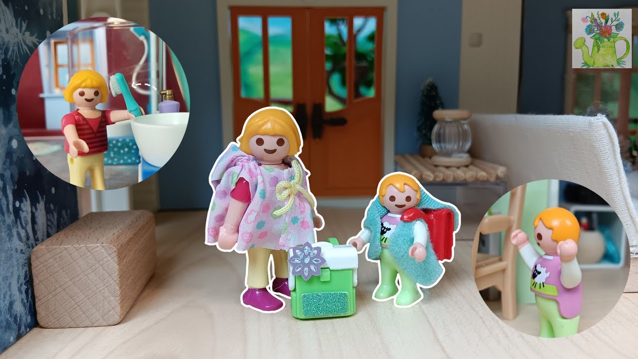 Eine chaotische Morgenroutine - Playmobil Geschichte -  Familie Flouristell - mit Flora und Fenja
