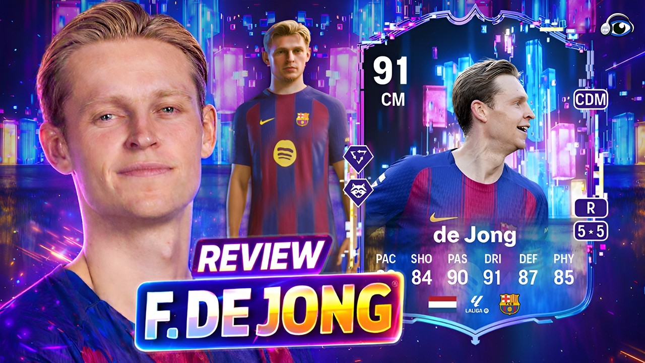 FRENKIE DE JONG 91 FLASHBACK SI o NO? ⚡ REVIEW