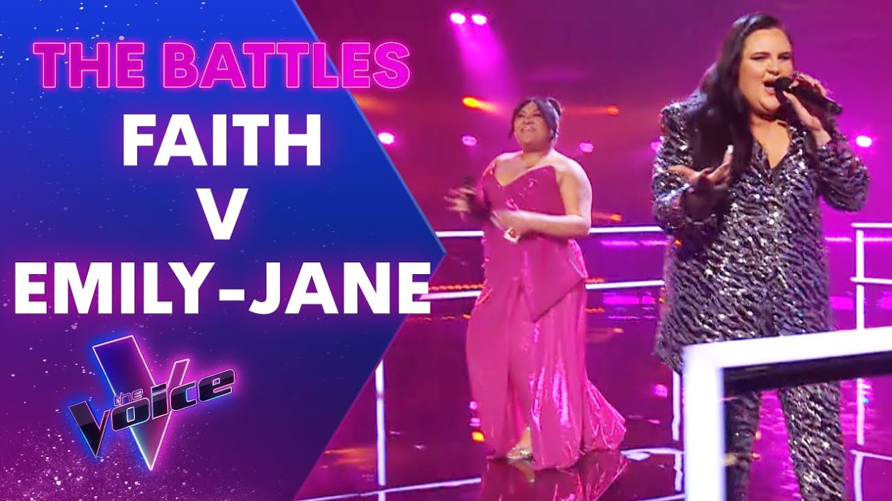 Faith V Emily-Jane : Whitney's 'I'm Your Baby Tonight' | The Battles | The Voice Australia