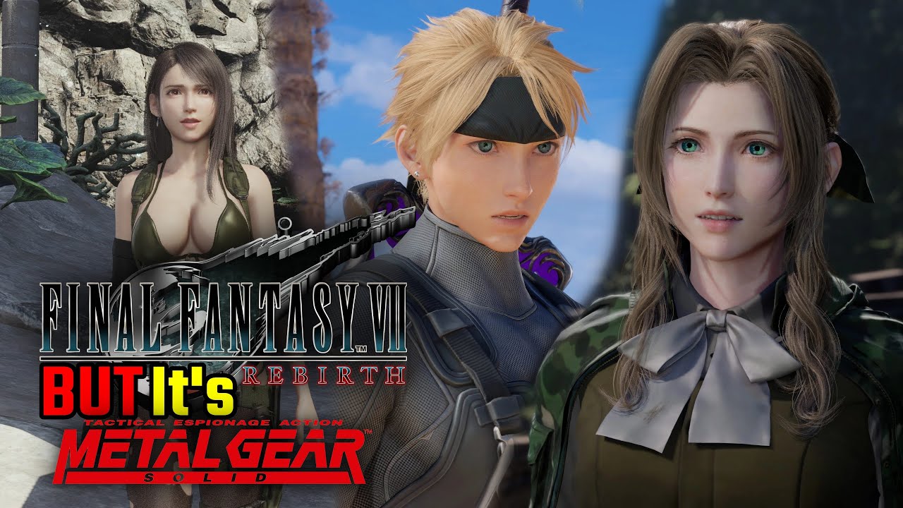 Final Fantasy VII Rebirth but it's Metal Gear Solid | Jeffu 100% FF VII Rebirth [DAY 7]
