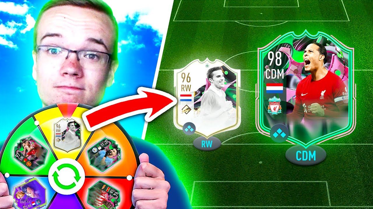 98 VAN DIJK ale KOLESO mi VYBERÁ TÍM! 😲🇳🇱