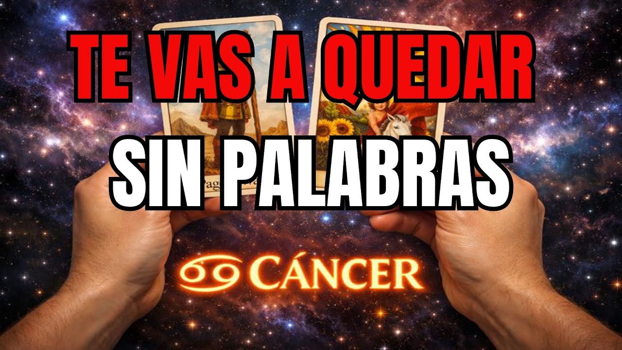 CÁNCER♋😱 SE TE VIENE una BOMBA de NOTICIAS FUERTES… empieza la MEJOR ETAPA de tu VIDA 💥