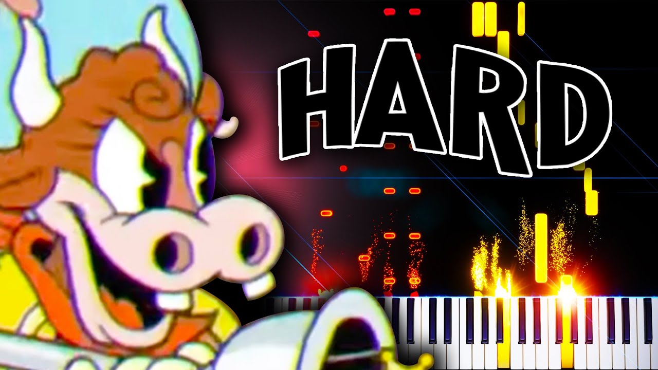High-Noon Hoopla (from Cuphead) - Piano Tutorial