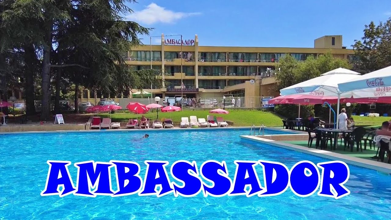 Hotel Ambassador 3*, Nisipurile de Aur (Golden Sands), Bulgaria - travel video calatorie vlog diary