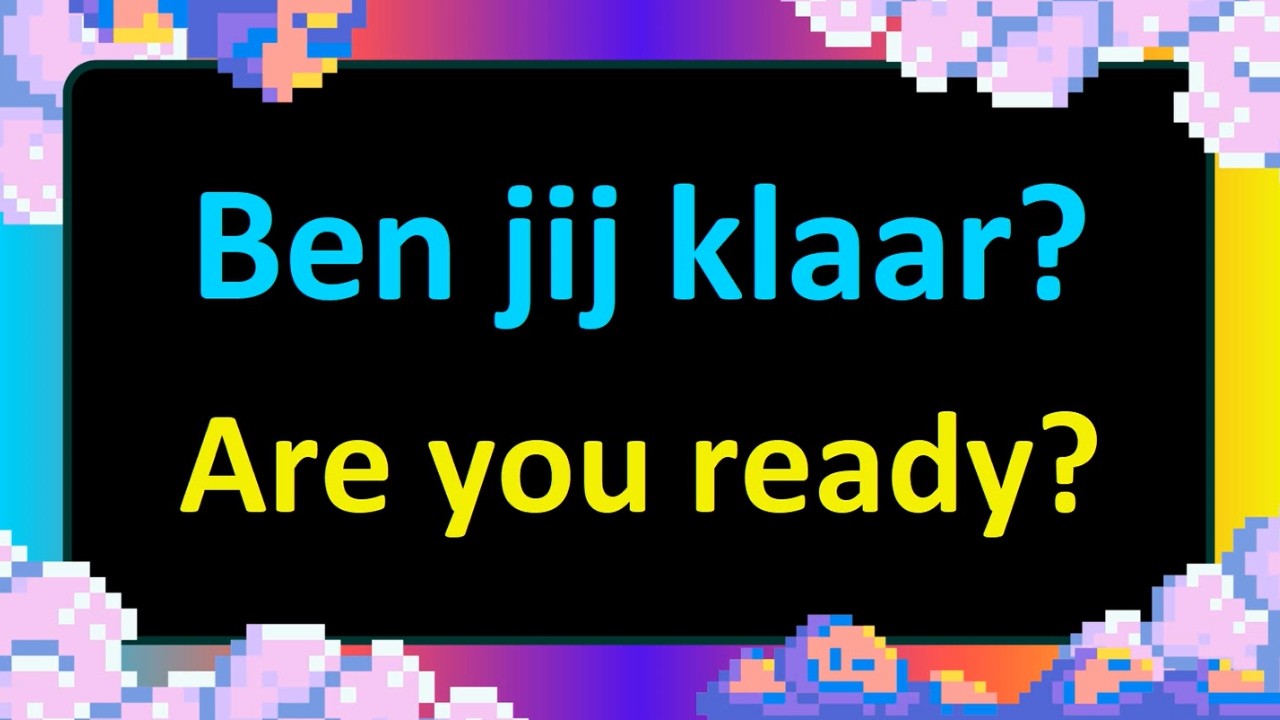 Learn 300+ Critical Dutch Questions in just THREE or FOUR Words Fast!