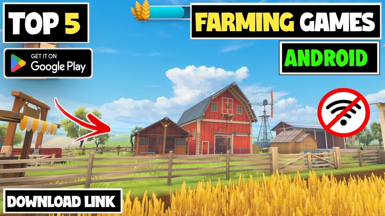 Top 5 Offline Farming Games For Android Under 200MB || New Farm Games 2025..