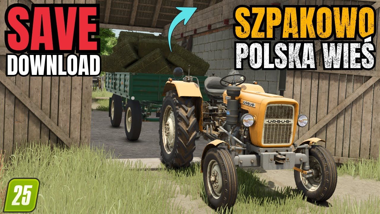 Bronowanie i kończę sianokosy💪SAVE✅Szpakowo 2.0 - Polska wieś🧑‍🌾FS25🔥#6