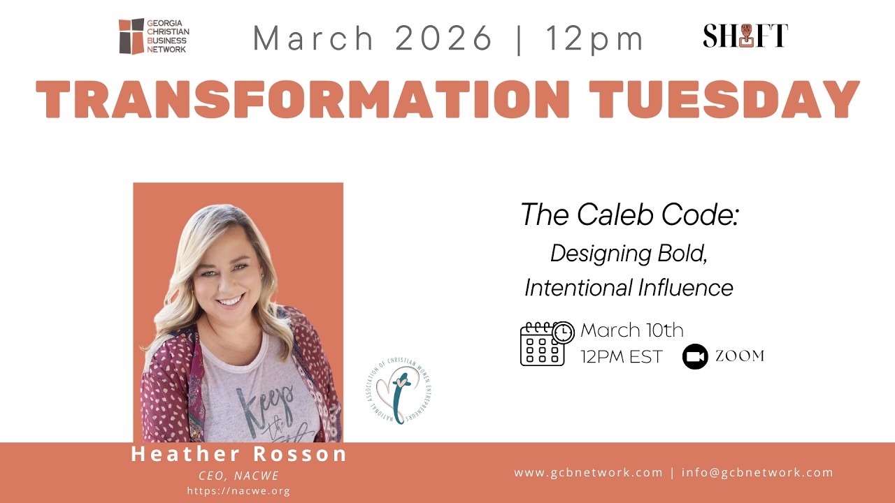 Transformation Tuesday | Heather Rosson | The Caleb Code: Designing Bold, Intentional Influence