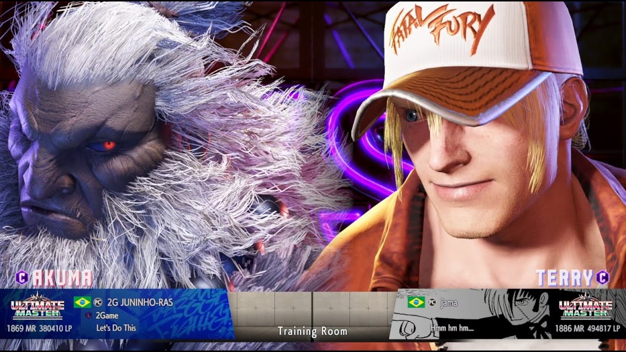 AKUMA 💥 JUNINHO-RAS VS JAMA 💥 TERRY BOGARD | STREET FIGHTER 6