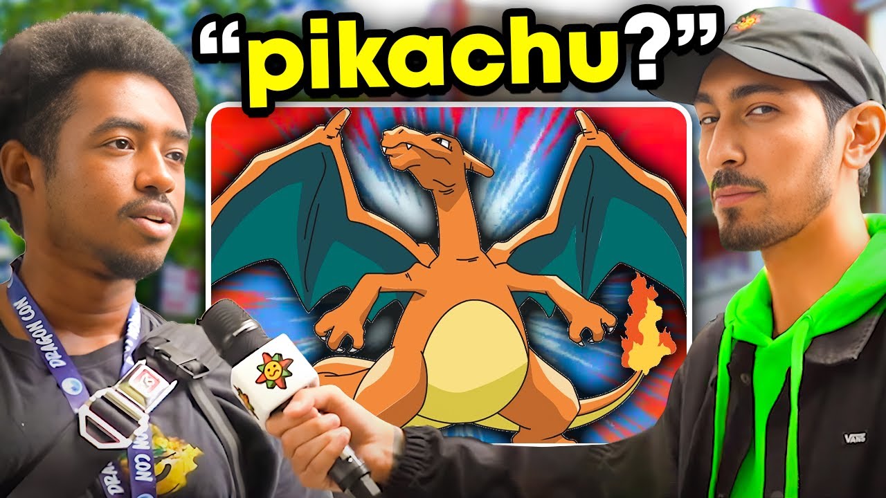 I Made Strangers Guess Pokemon