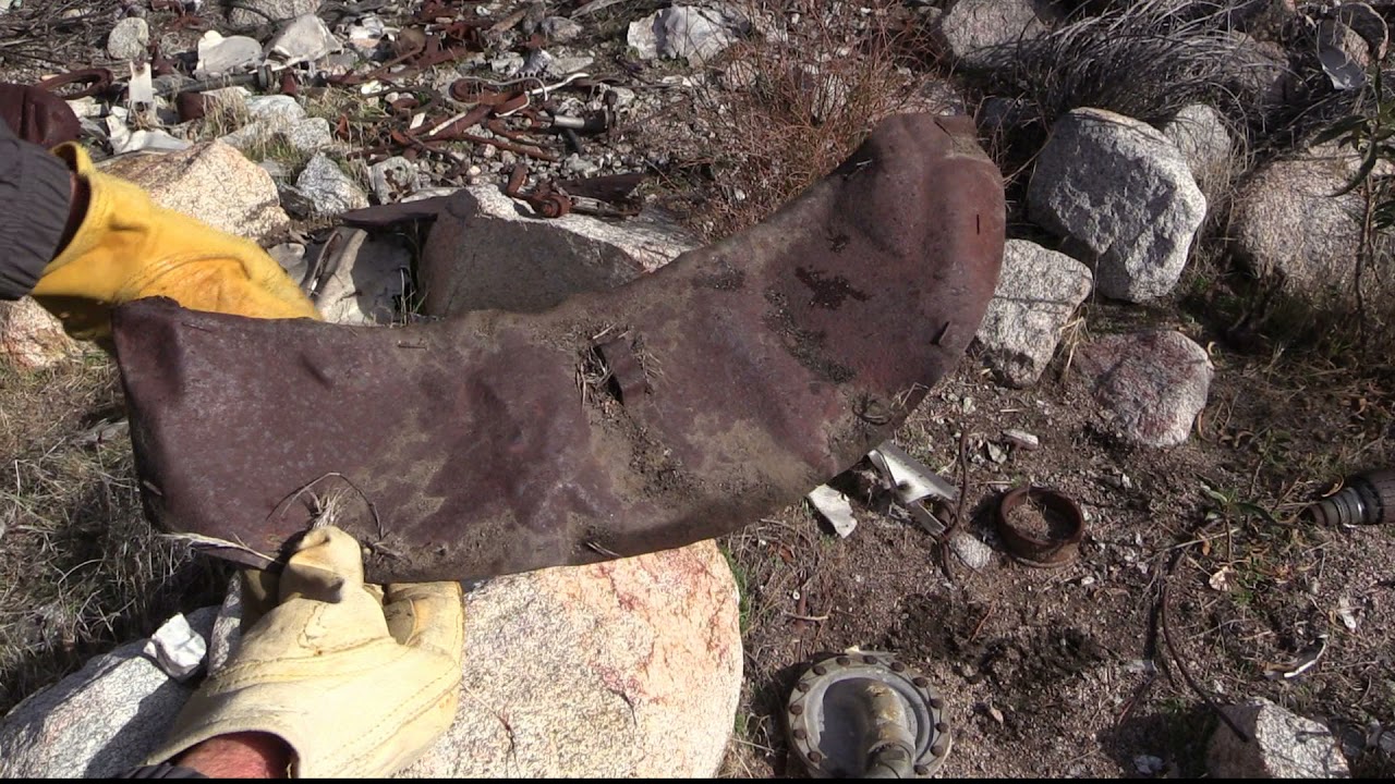 P-51D Crash Site Visit 12-26-2018 San Bernardino Mountains California
