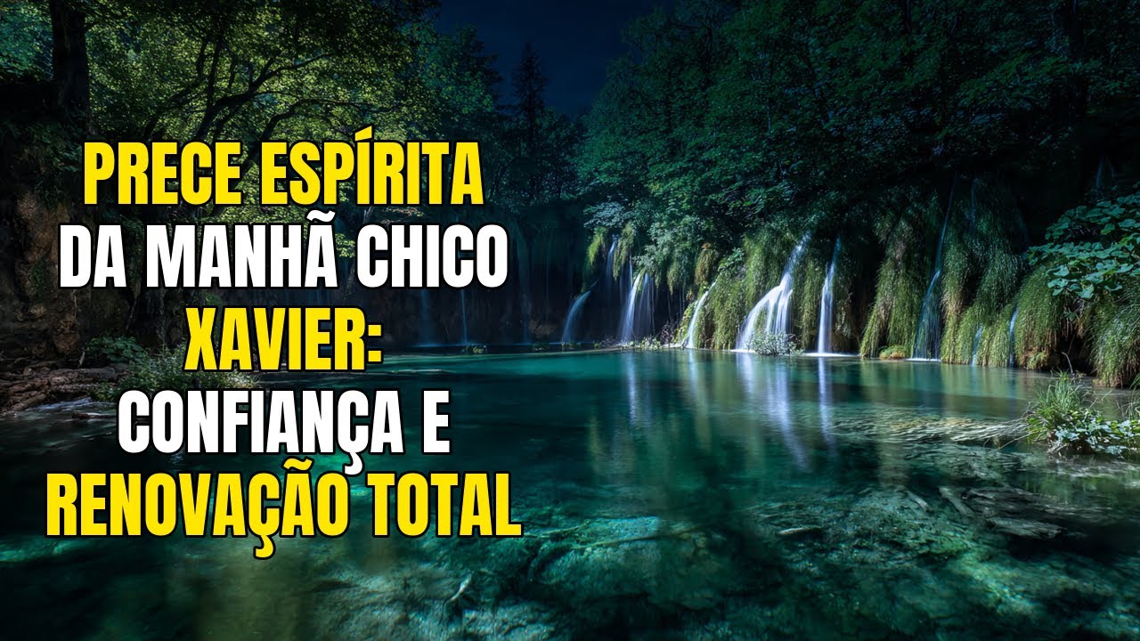 Prece Espírita da Manhã Chico Xavier: Confiança e Renovação Total