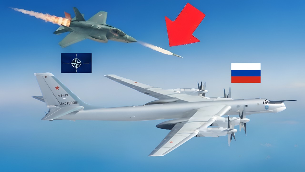 Russian Nuclear Bombers Over Greenland — NATO F‑35s Scramble in Arctic Alert!