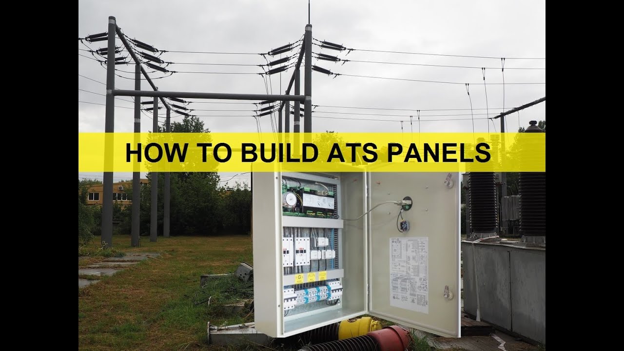 How to build ATS panels for generators.