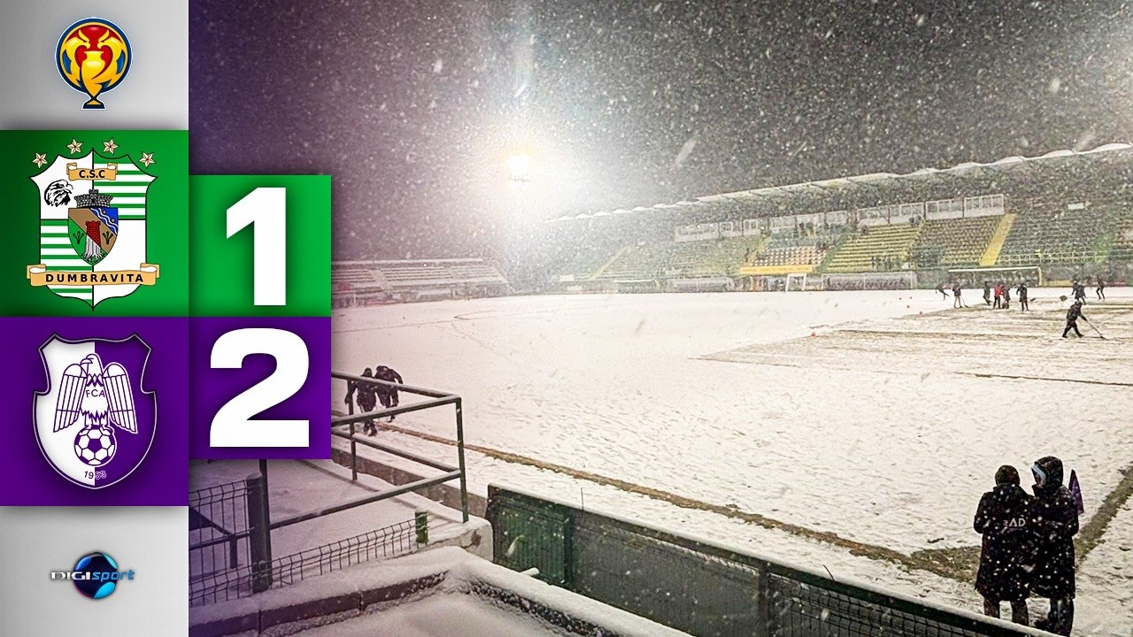 REZUMAT Dumbrăvița - FC Argeș 1-2. Piteștenii s-au calificat în ”sferturile” Cupei României