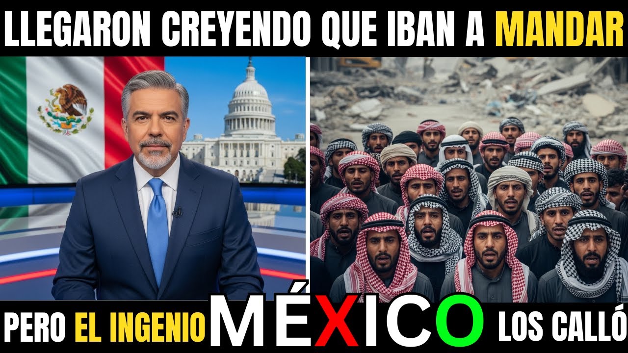14 Arquitectos Árabes llegaron a MÉXICO a DAR ÓRDENES y terminaron RECIBIENDO CÁTEDRA