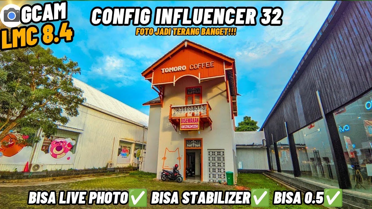 GCAM 8.4 BEST CONFIG FILE ‼️Gcam Lmc 8.4 Config Influencer 32 Bisa 0.5 & Stabilizer , Live Photo