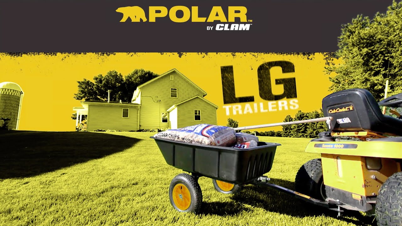 Best Yard Trailer | Polar Utility Trailers | 3 year warranty