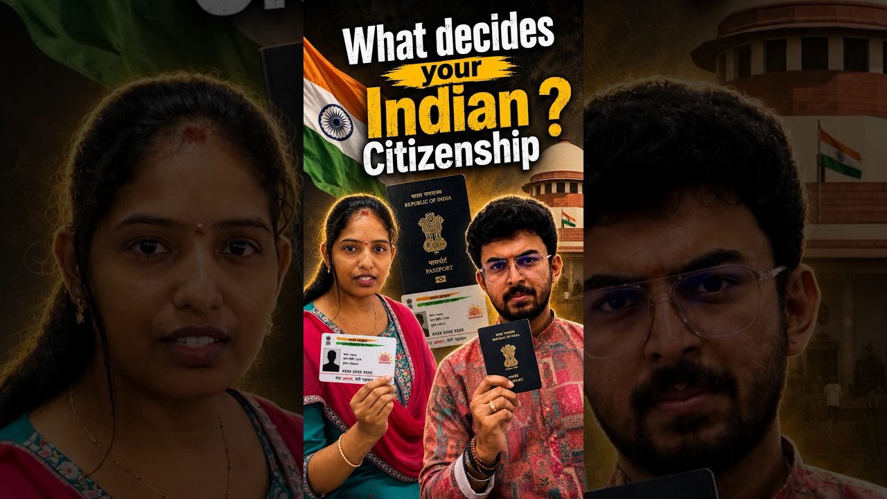 What Decides Your Indian Citizenship? Aadhaar, Voter ID, or Passport? | Explained