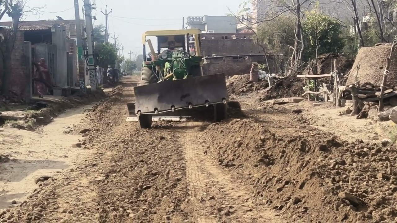 Jhondear tractor grader Khanouri and road roller contact number 8288809393 (punjab and haryana)