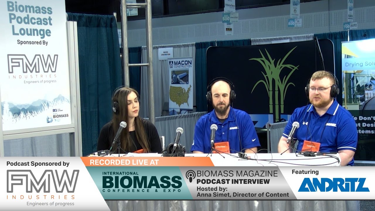 Biomass Conference Podcast Series: Live with Andritz Feed & Biofuel