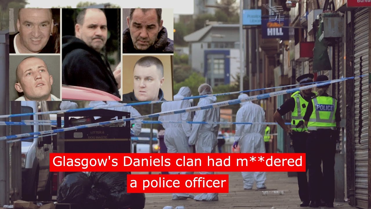 Glasgow's Daniels clan had m**dered a police officer #news #crime