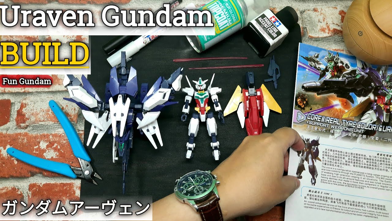 HG Uraven Gundam Speed Build | Gundam Uraven Daban Fast Build | Unboxing Uraven