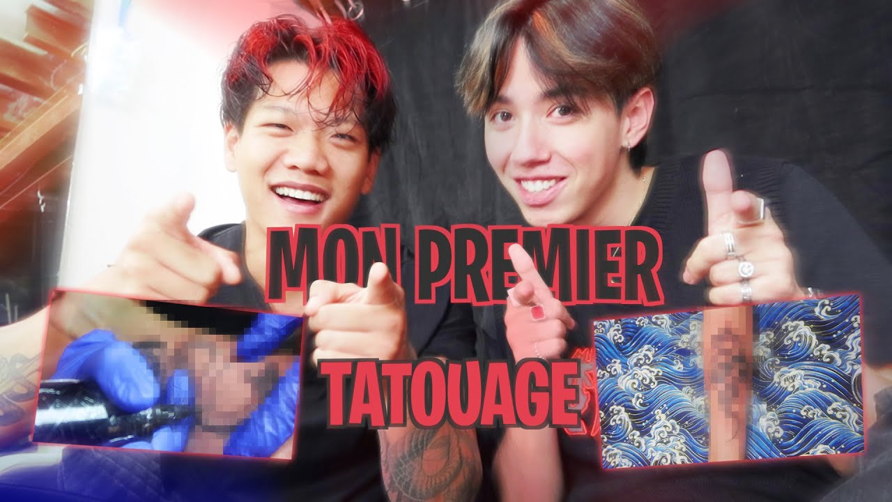 MON PREMIER TATOUAGE !  |   Je me fais tatouer par un apprenti ???