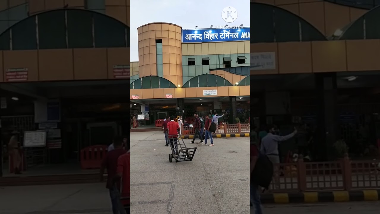 #delhi Anand Vihar Terminal
