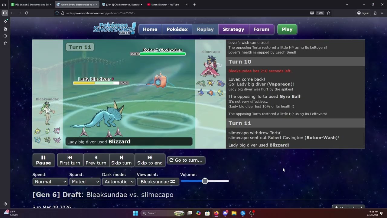 PSL Season 3 Cass vs Dean Week 3 Analysis: Yikes