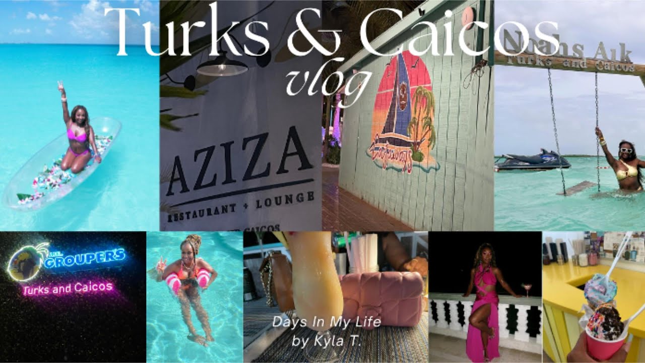 Turks & Caicos Vlog: Birthday Trip | Luxury Villa, Island Fish Fry, Clear Kayak, Aziza, Noah's Ark!
