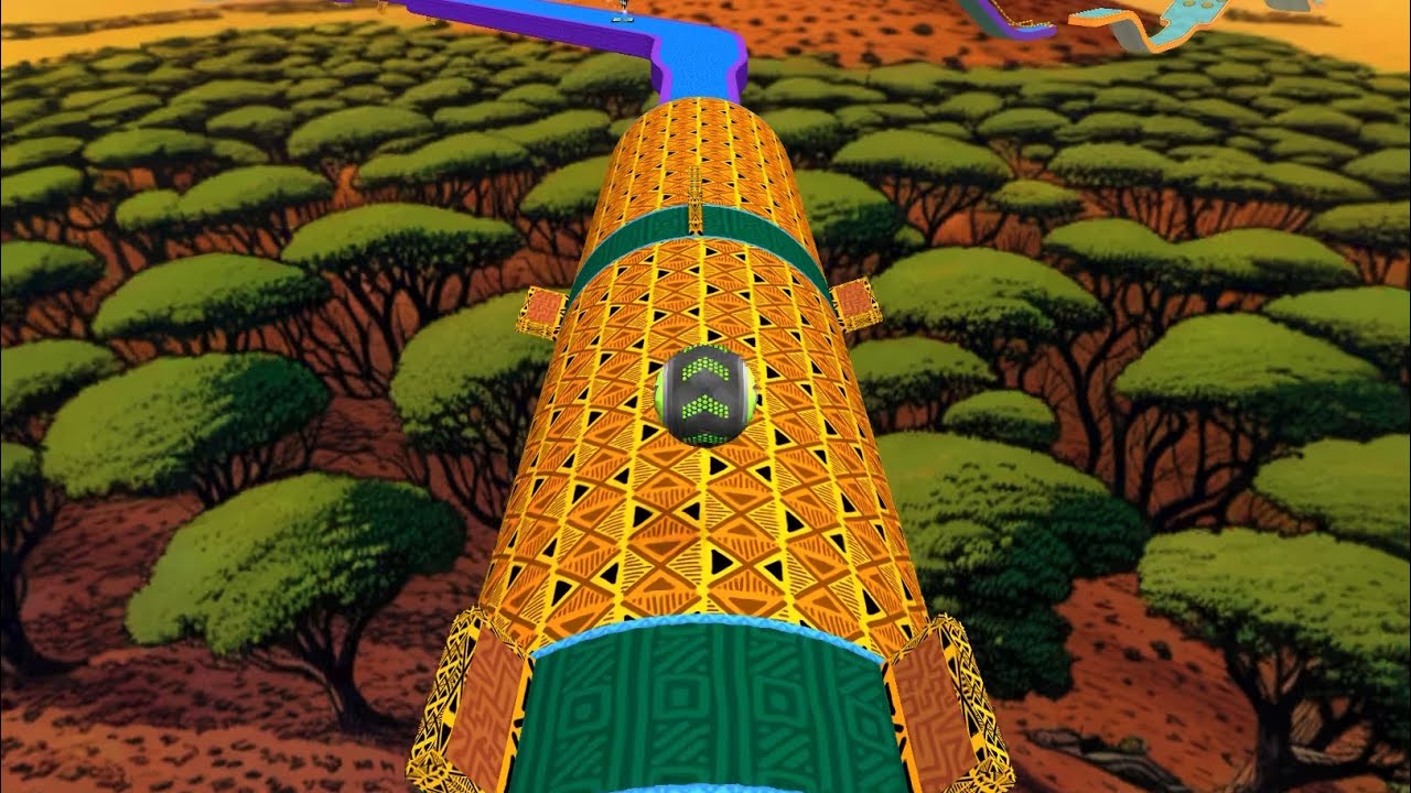 Going Ball, SpeedRun, Going Ball Portal Run Gameplay 1991 Walkthrough Android, Ios Max Level
