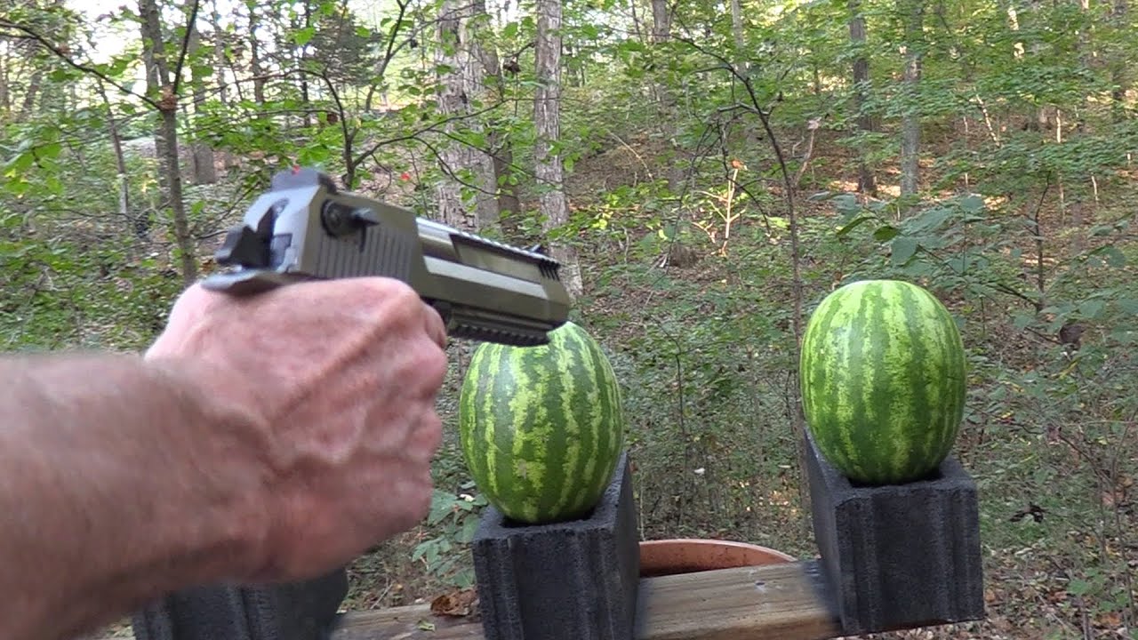 Насколько мощен Desert Eagle калибра .50 AE?