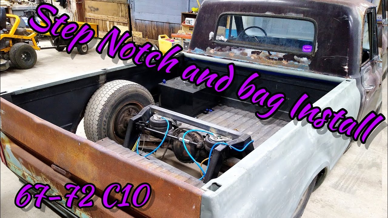 How to install step notches on a 67-72 C10 Diy
