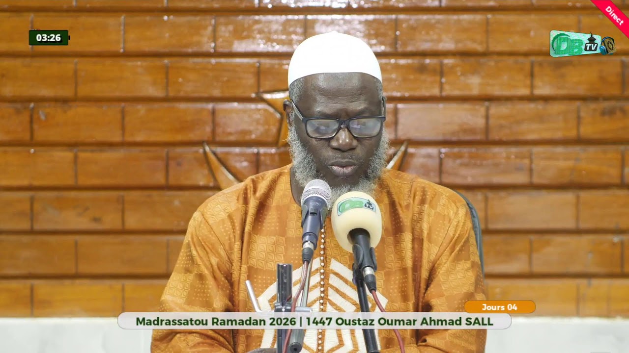 🛑 Direct Jours 04 (Partie 01) | Madrassatou Ramadan | 1447-2026 | Oustaz Oumar Ahmad SALL