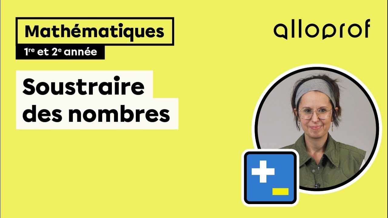 Soustraire des nombres (1re et 2e année)  | Mathématiques | Primaire