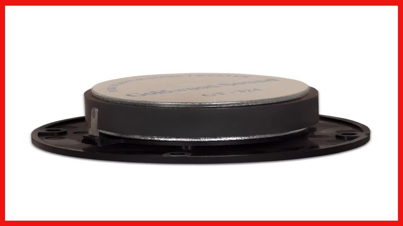 Goldwood GT-324 Titanium Dome Tweeter Review: High-Quality Sound Replacement for Pro Audio