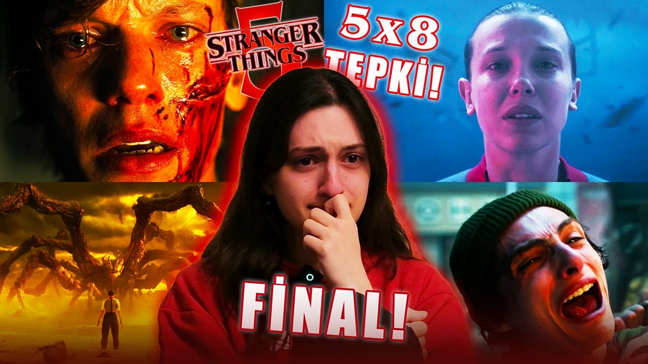 BÜYÜK VE BURUK FİNAL! | STRANGER THINGS 5. Sezon 8. Bölüm (FİNAL) Tepkisi #strangerthings5