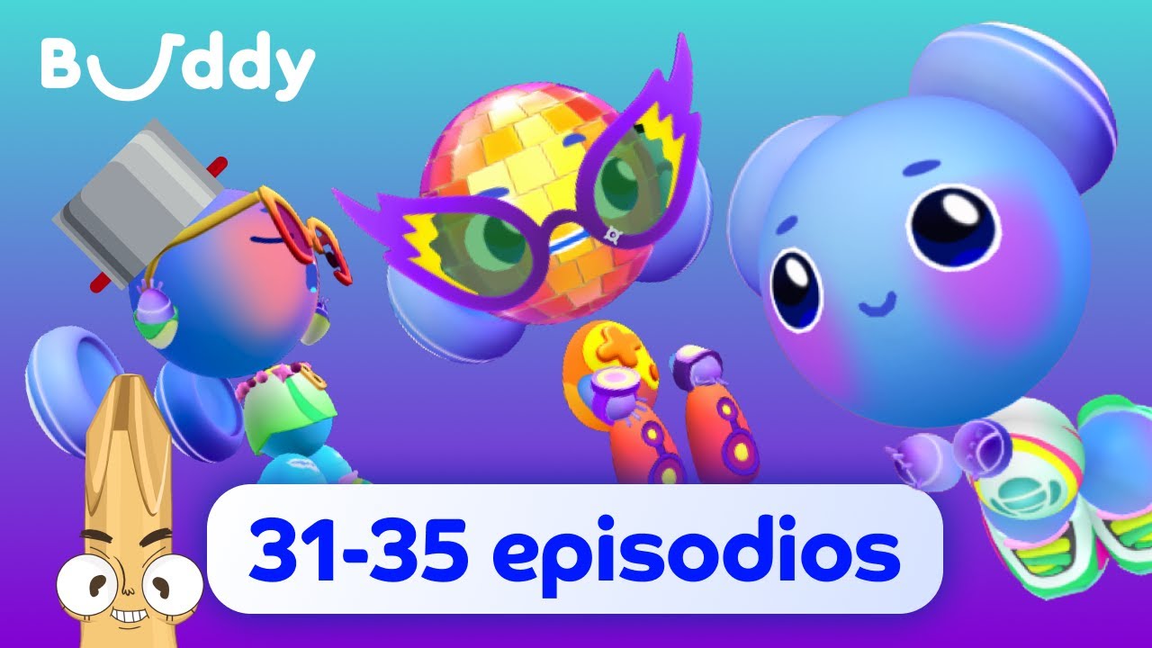 Las aventuras de Buddy: Colección #6 | Buddy el Robot | dibujos animados para niños