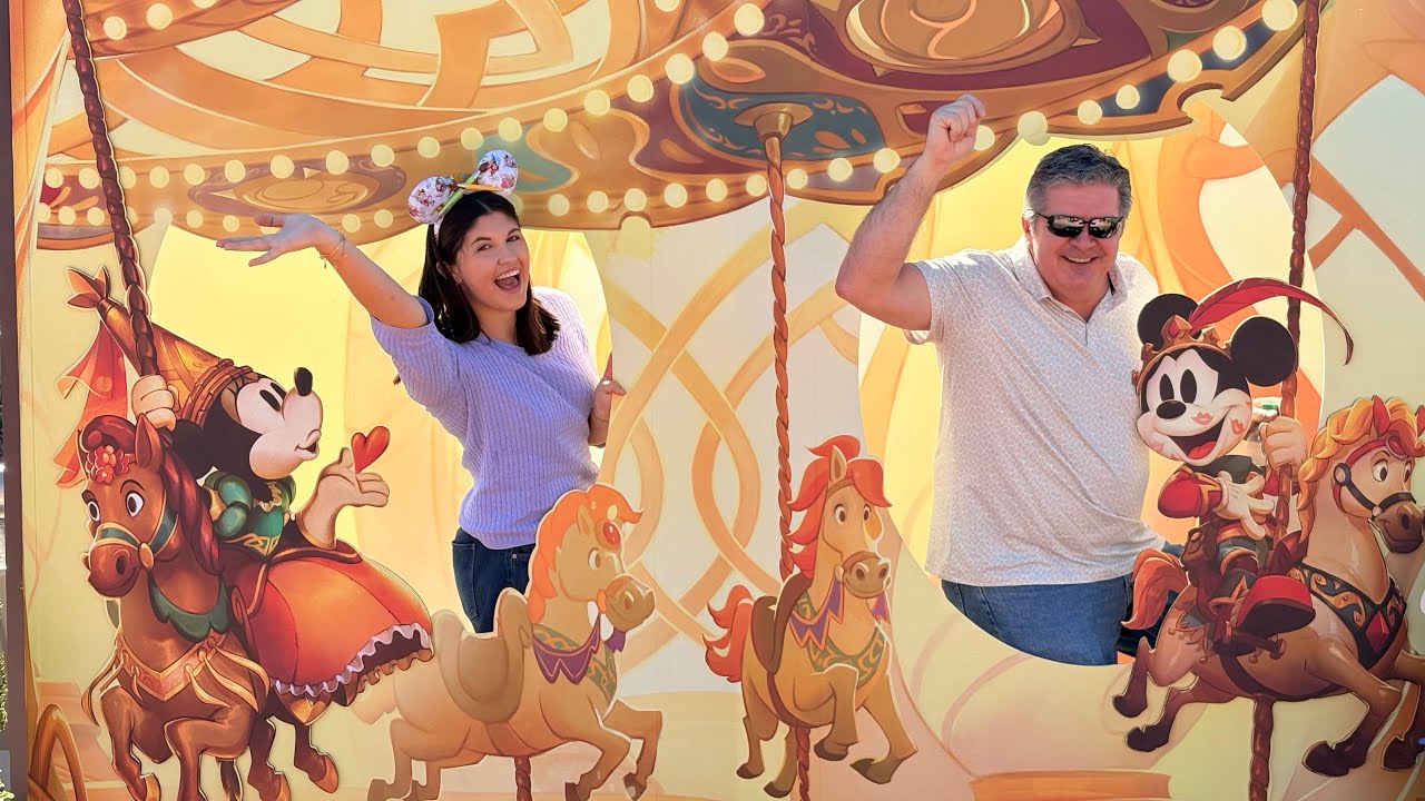 my dad and i take on the epcot art festival! 
