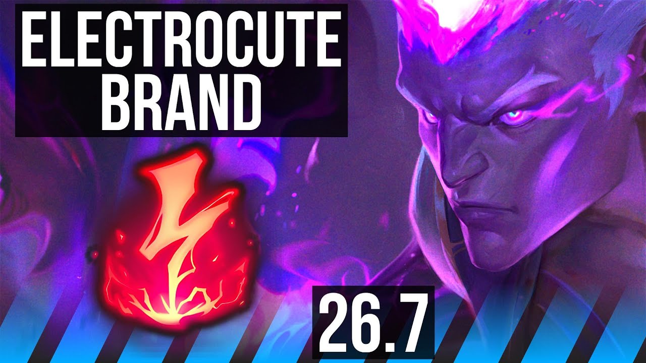 BRAND vs AHRI (MID) | Electrocute | KR Master | 26.7