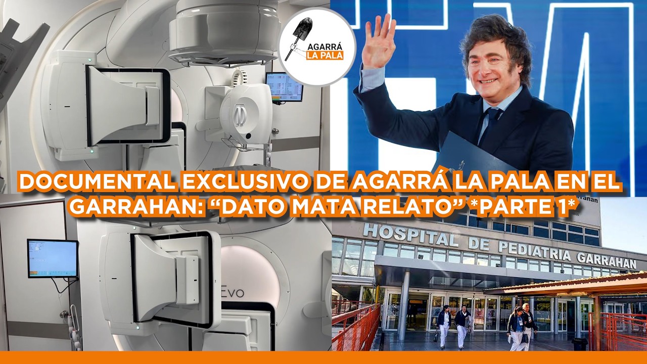 DOCUMENTAL EXCLUSIVO DE AGARR&Aacute; LA PALA EN EL HOSPITAL GARRAHAN: 