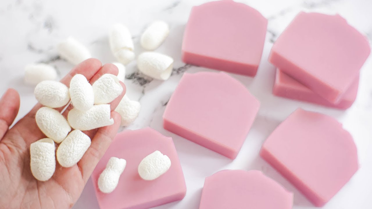 This unique additive makes handmade soap super silky & smooth🌷
