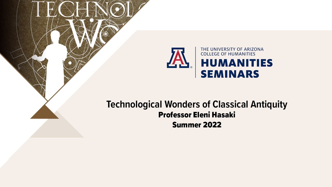 Technological Wonders of Classical Antiquity - Eleni Hasaki