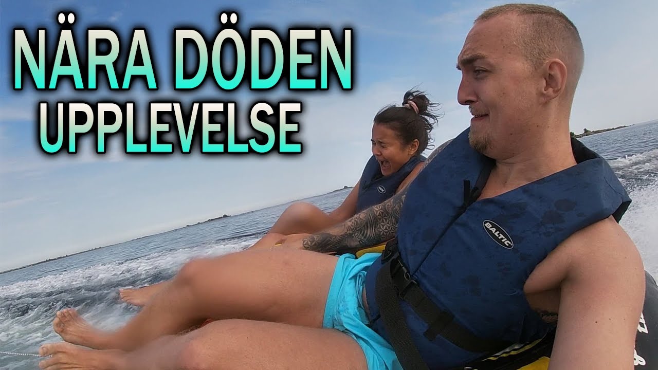 VI ÅKER BADRING EFTER BÅT I ÅHUS BEACH OCH UPPLEVER NÅGOT FRUKTANSVÄRT
