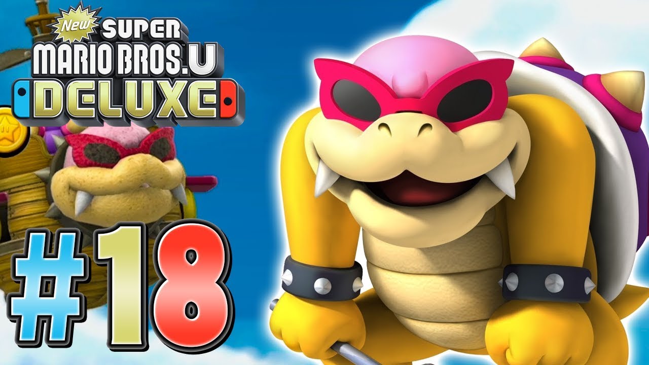 ボスもステージも殺しに来てる！『New スーパーマリオブラザーズ U デラックス』を実況プレイpart18