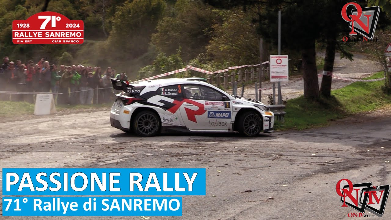 71° Rallye SANREMO 2024