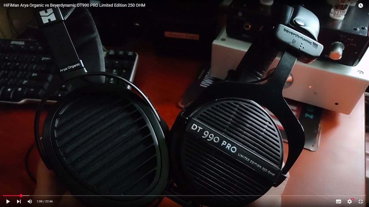 Tanie słuchawki kontra drogie HiFiMan Arya Organic vs Beyerdynamic DT990 PRO Limited Edition 250 OHM